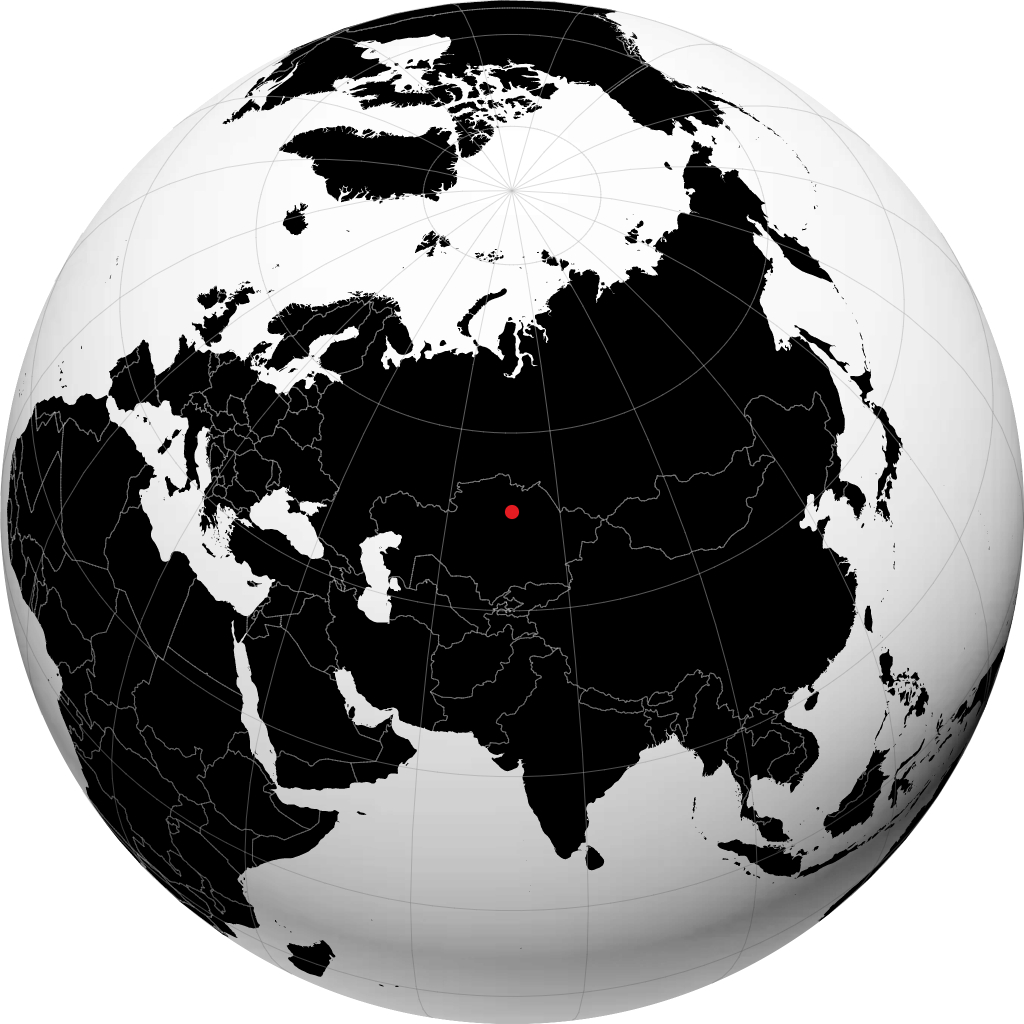 Astana på globussen