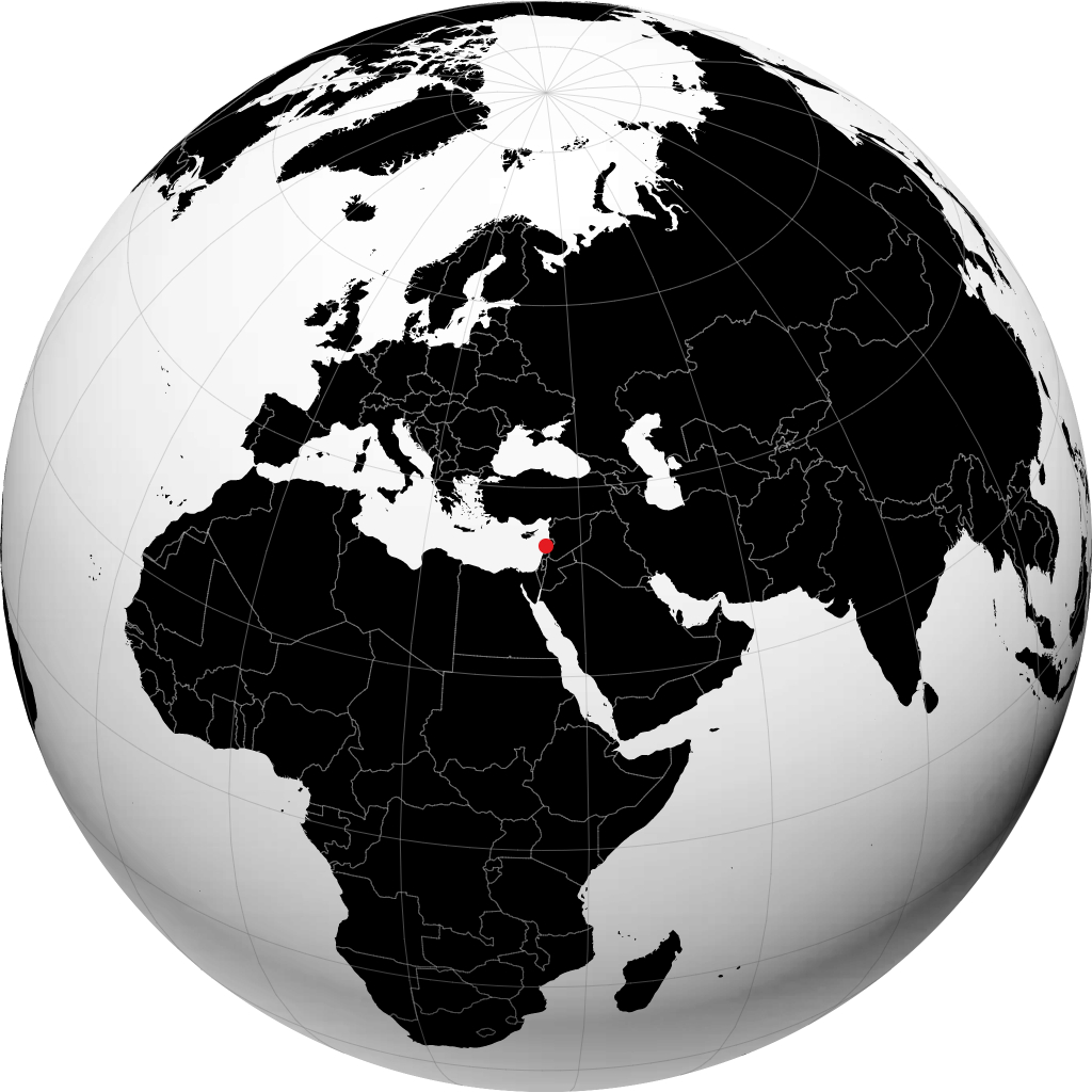 Beirut på globussen
