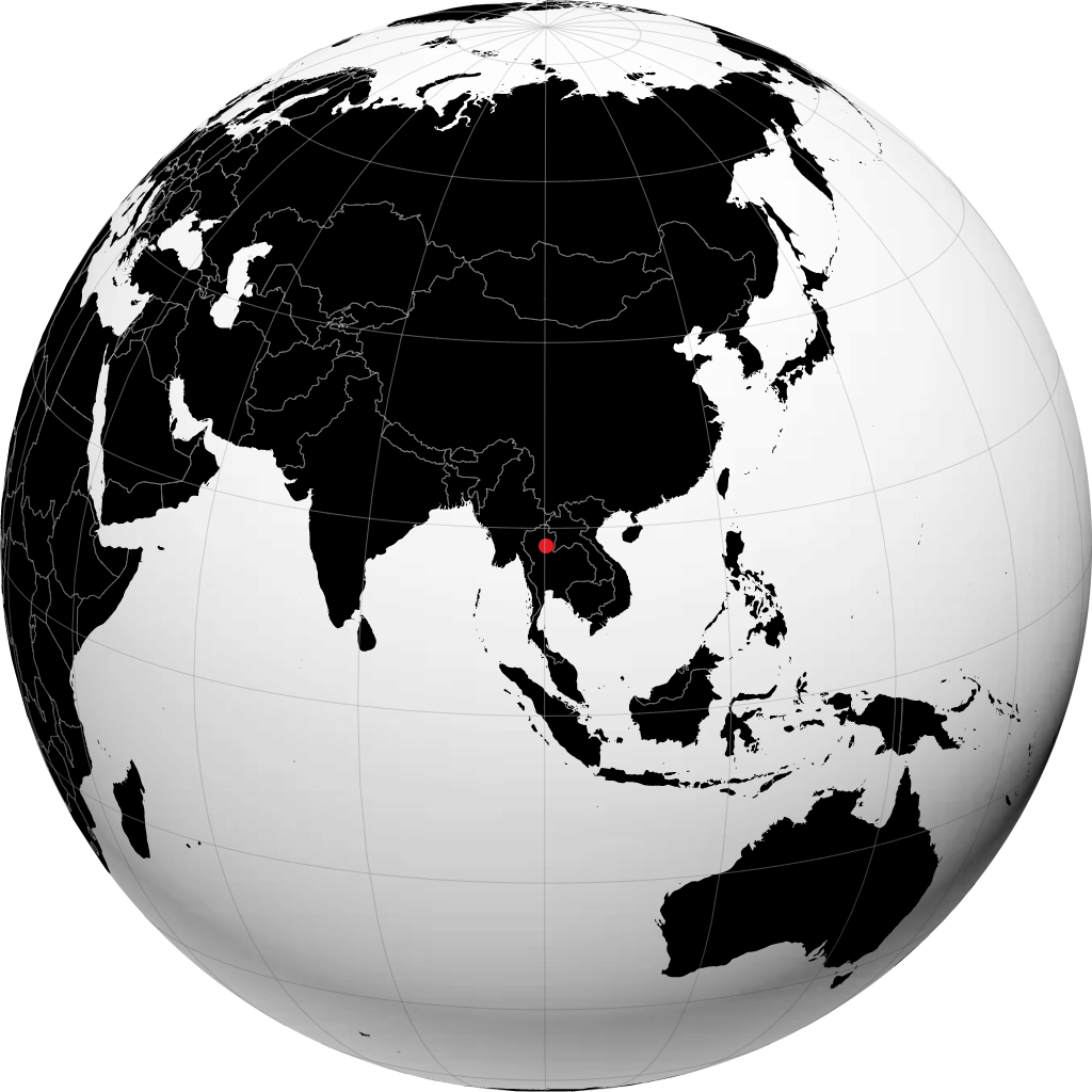 Phrae på globussen