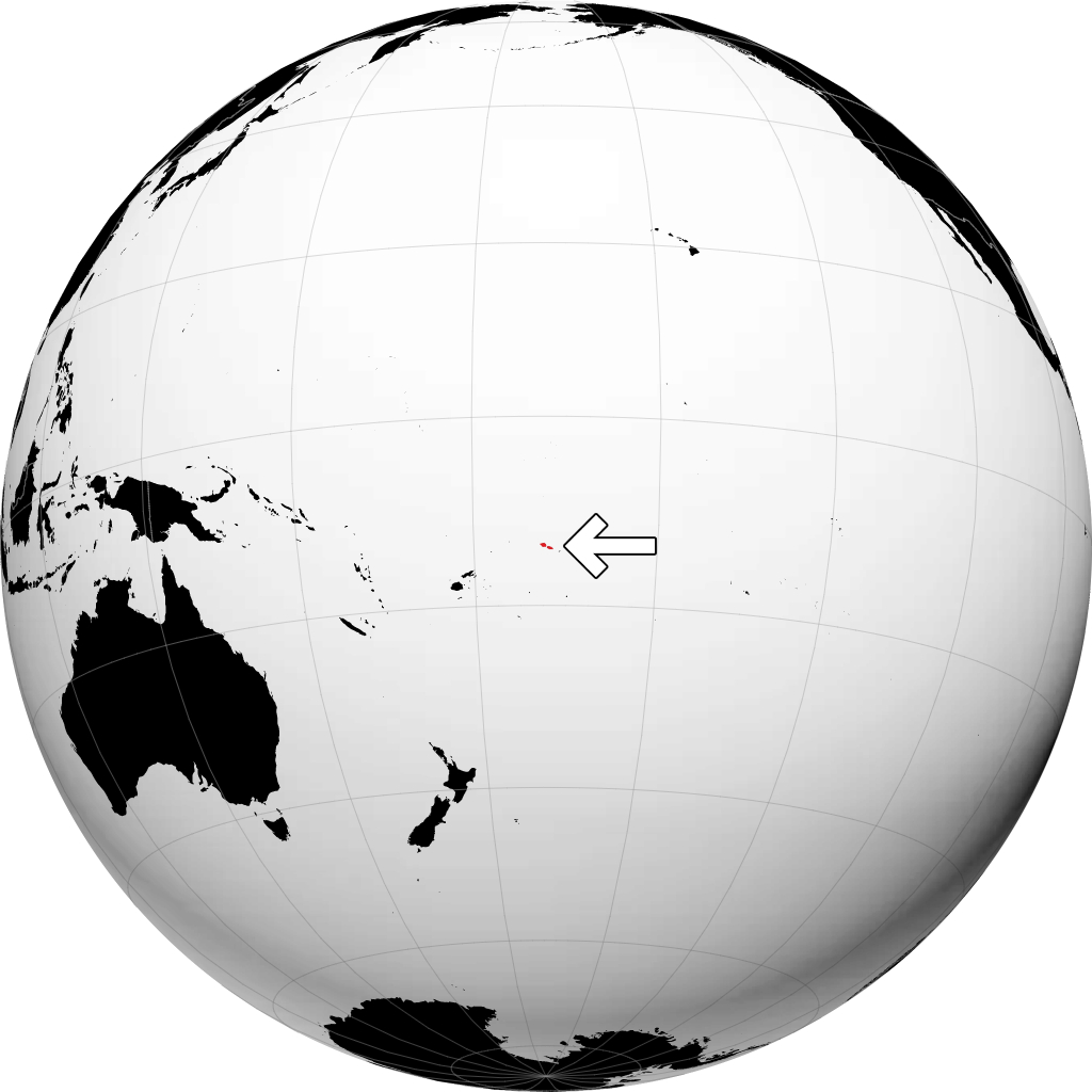 Samoa på globussen
