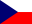 Tjekkiet flag